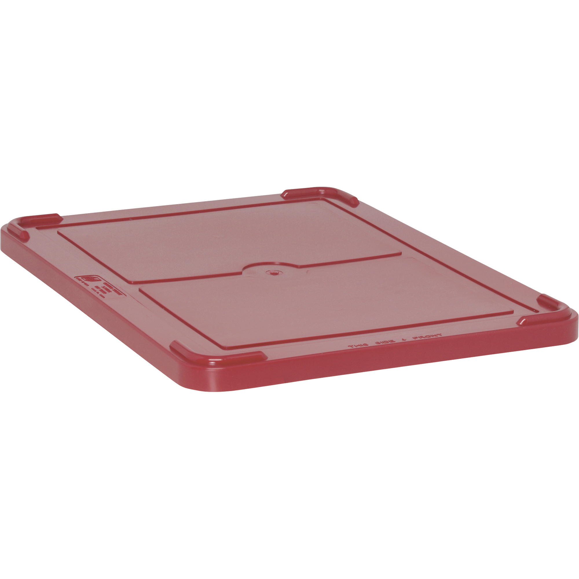 Quantum Covers for Dividable Grid Container, 3-Pk., 22 1/2in.W x 17 1/2in.D x 1in.H, Red, Fits Item# 275604, Model# COV93000RDCS